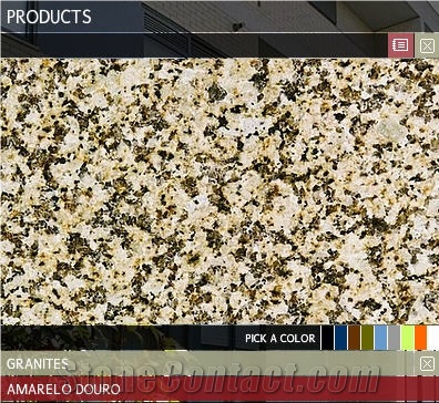 Amarelo Douro Granite Tiles, Portugal Yellow Granite