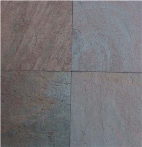 Copper Slate Tile, India Brown Slate