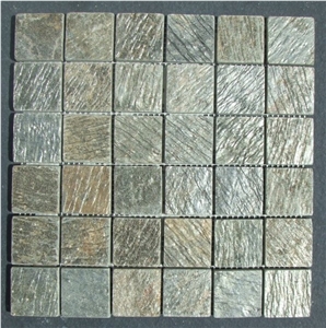 Deoli Green Slate Mosaic