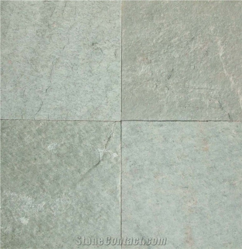Simla White Slate Tile