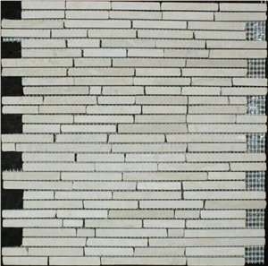 Thala Beige Limestone Mosaic
