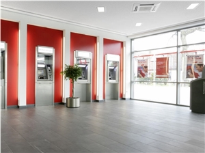 Riverstone Grey Brushed Antique Floor Tiles, Argentina Grey Slate