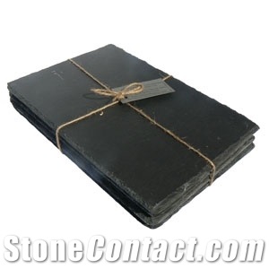 Black Slate Plate