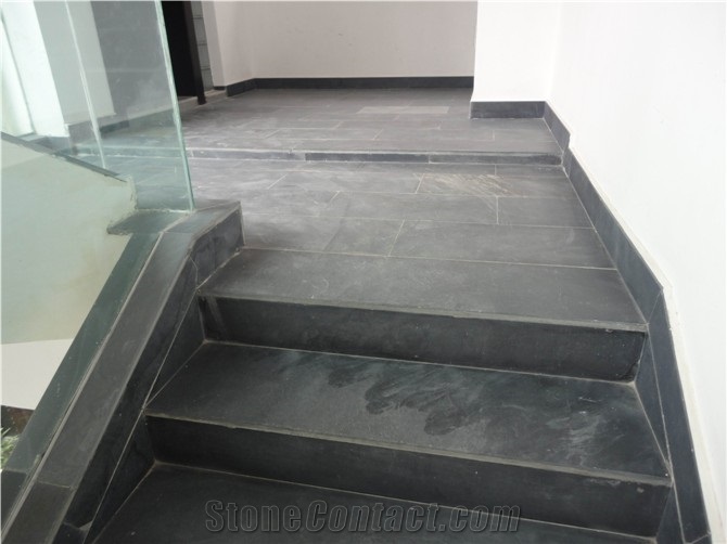 Slate Stepping, Black Slate Steps