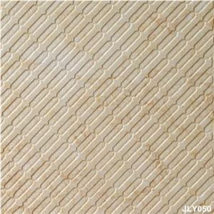 3D CNC Natural Beige Outdoor Feature Wall Panel, Beige Marble Wall Panel