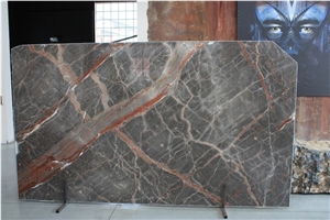 Sarrancolin Versailles Marble - Opera Caravaggio, Multicolor Marble France Tiles & Slabs Sarrancolin Versailles Marble - Opera Caravaggio, Multicolor Marble France Tiles & Slabs