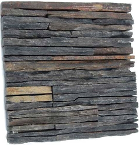 Rustic Slate Waterfall Panel