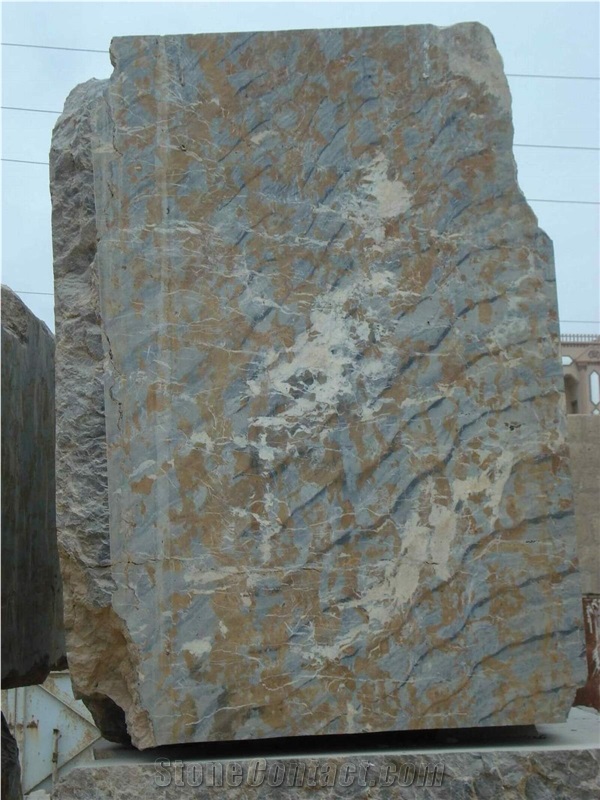 Black Gold Marble Block