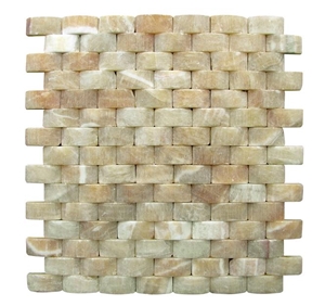 Honey Onyx Mosaic, Mosaic Yellow Onyx Honey Onyx Mosaic, Mosaic Yellow Onyx