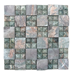 Marble Mosaic, Mosaic Green Marble Marble Mosaic, Mosaic Green Marble