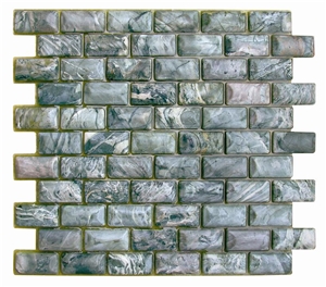 Jade Green Marble Mosaic