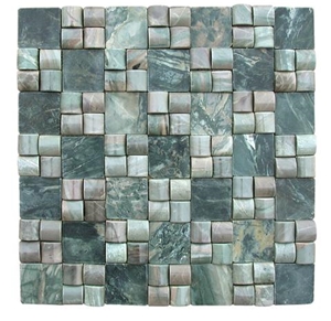 Marble Mosaic, Mosaic Green Marble