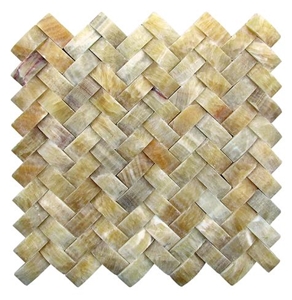Onyx Mosaic, Mosaic Yellow Onyx Onyx Mosaic, Mosaic Yellow Onyx