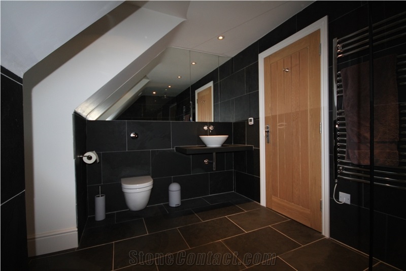 Black Slate Cladding, Preta Ardosia Black Slate Tiles
