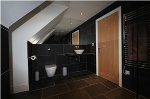 Black Slate Cladding, Preta Ardosia Black Slate Tiles