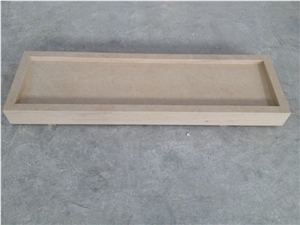 Moca Creme Sink, Beige Limestone
