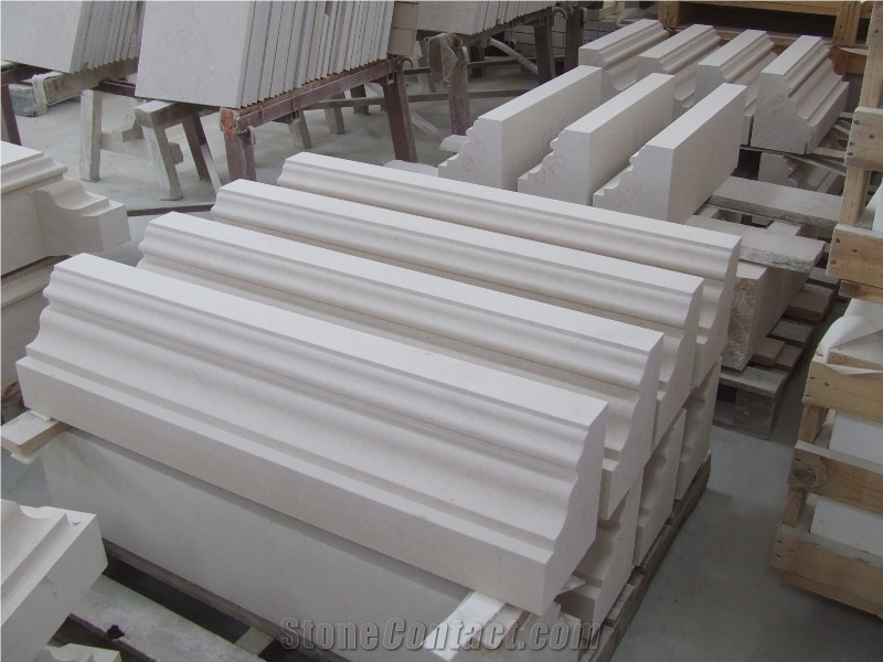 Moldings in Moleanos, Moleanos Cream Beige Limestone