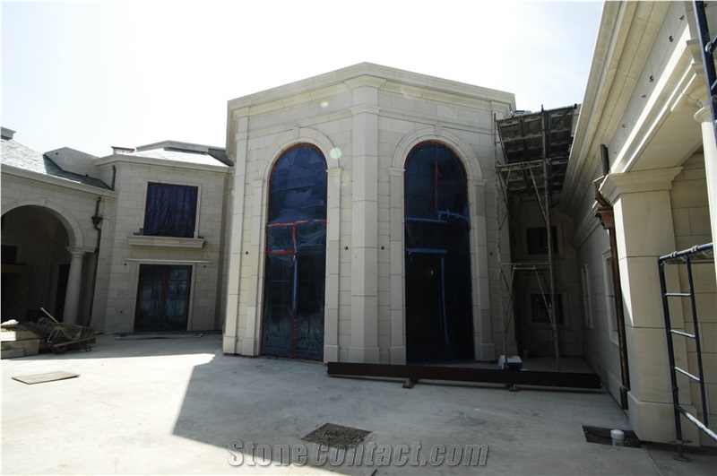Window Surround, Door Frame, Vidraco De Moleanos Beige Limestone