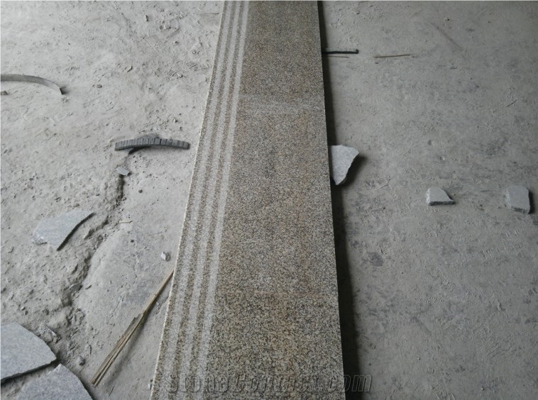 Brown Granite Stairs