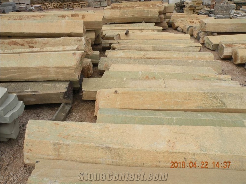 Basalt Palisade,Pillar, Column Grey Basalt Palisade