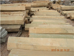 Basalt Palisade,Pillar, Column Grey Basalt Palisade