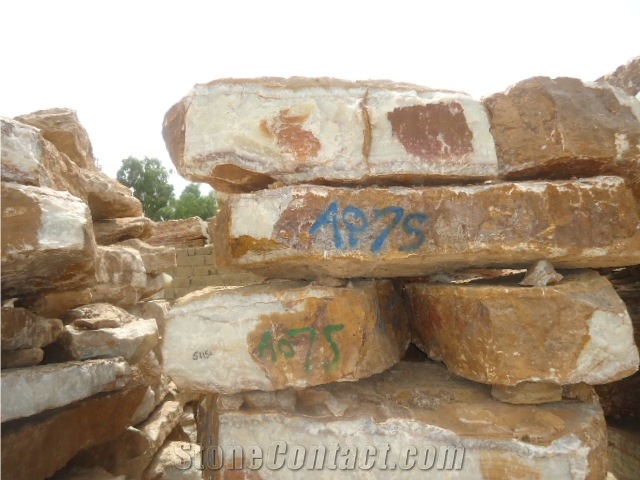 Afghan White Onyx Blocks, Afghanistan White Onyx