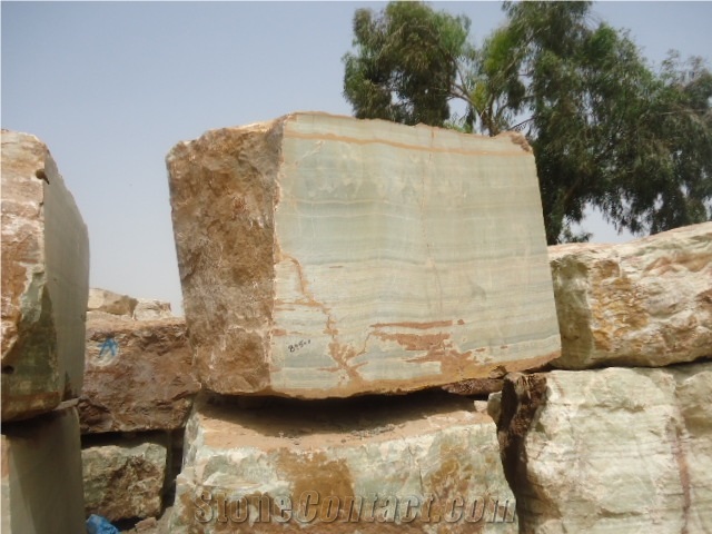 Dark Green Onyx Blocks, Afghanistan Green Onyx