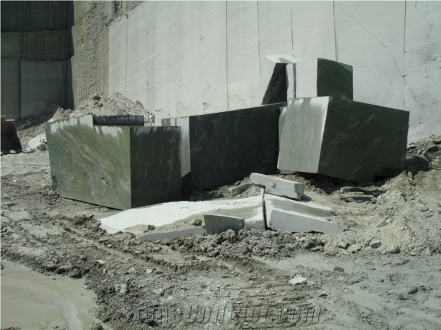 Tinos Oasis Green Marble Blocks
