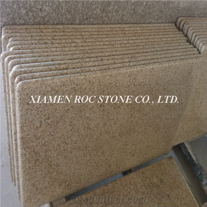 New G682 Vanity Top,Sunset Gold Yellow Granite Bath Top,Sandy Gold Bathroom Top,Rusty Yellow Bath Design,Ming Gold Bathroom Countertop,Golden Sand Bath Custom Vanity Tops,Bathroom Design