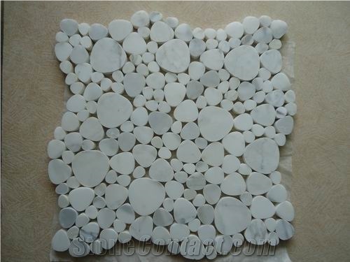 Carrara White Marble Mosaic Tile,mosaic, Marble Mosaic,marble Mosaic Tile ,white Marble Mosaic