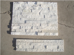 White Quartize Culture Stone, China White Quartzite Cultured Stone
