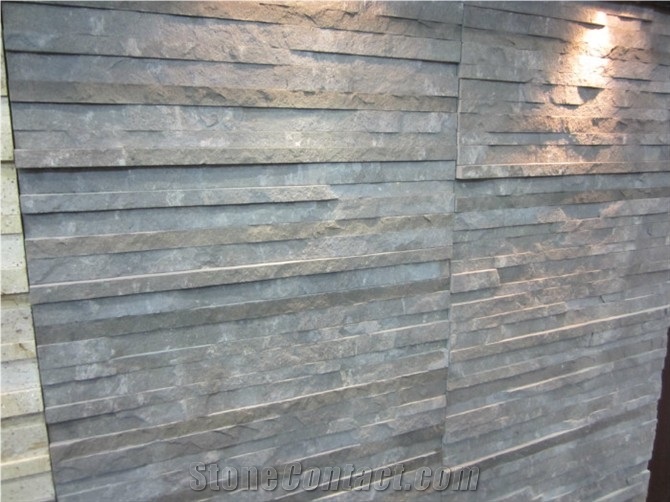 Slate Cultured Wall Panel, Grey Slate Wall Panel