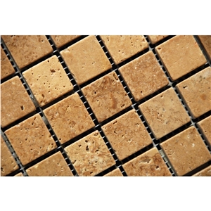 Yellow Travertine Mosaics Yellow Travertine Mosaics