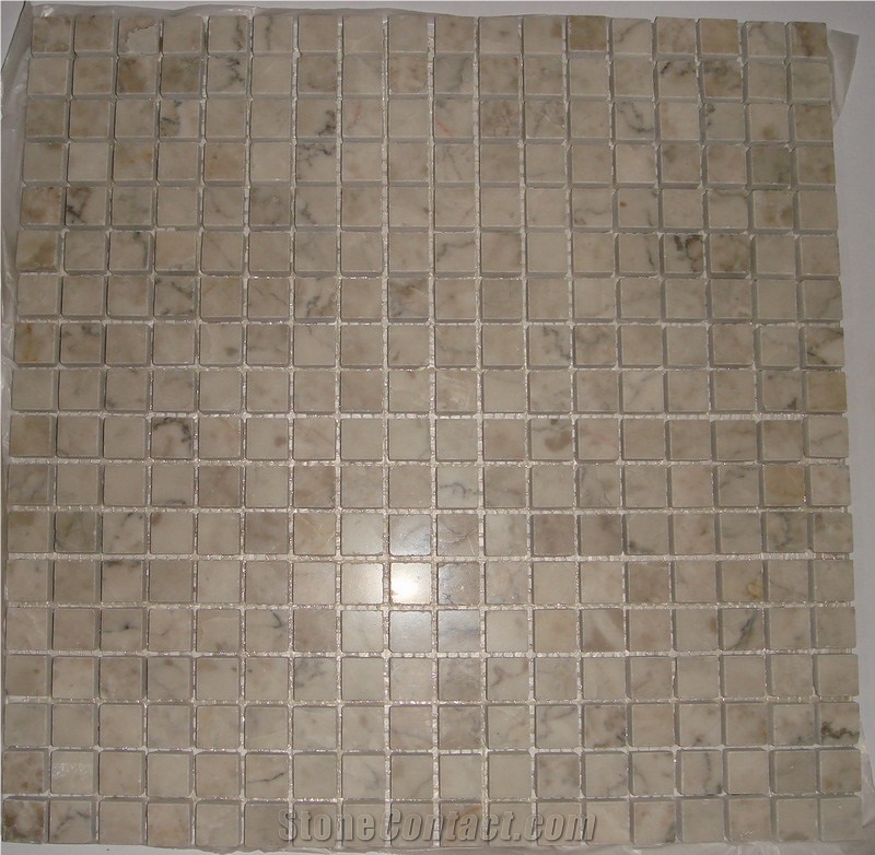 M058-FP, Brown Marble Mosaic