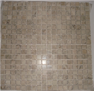 M058-FP, Brown Marble Mosaic