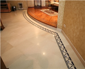 Marble Inlay Border Line, Nova Beige ,Casablanca Marble