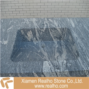 Sea Wave Grey Granite Vanity Top