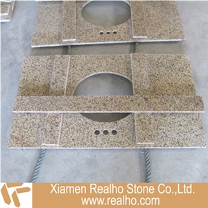 Chrysanthemum Yellow Granite Vanities
