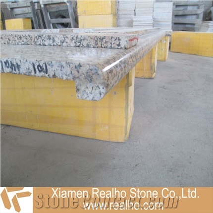 Chrysanthemum Yellow Granite Vanities