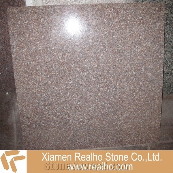 G354, Qilu Red, Chinese Red Granite Tiles
