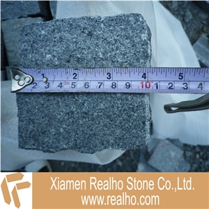 G654 Paving Stone,cobble Stone, G654 Black Granite Paving Stone
