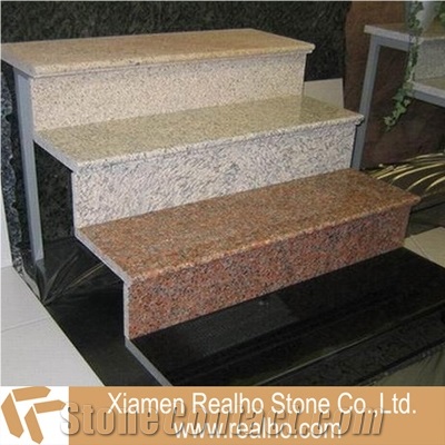 Granite Stairs, Dark Grey Granite Stairs