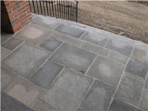 Wiarton Light Square Cut Flagstone, Limestone Slabs