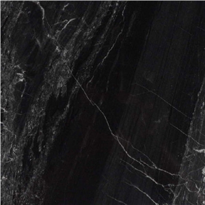 Caressi Nero, Turkey Black Marble Slabs & Tiles