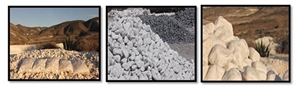 Artico White Marble Pebble Stone