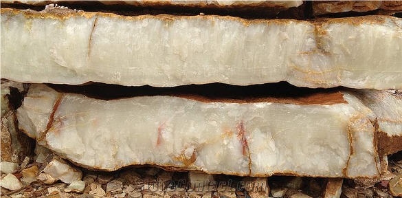 Afghanistan White Onyx Blocks