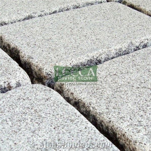 White Cobble Stone for Garden, White Granite Cobble Stone