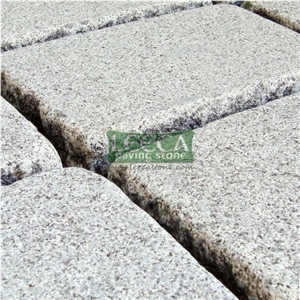 White Cobble Stone for Garden, White Granite Cobble Stone