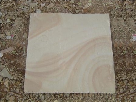 Kota Desert Sandstone, India Beige Sandstone Slabs & Tiles