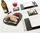 Slate Plate10*10 Tableware, Black Slate Plate Slate Plate10*10 Tableware, Black Slate Plate